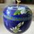 Vintage Cloisonné enamel apple trinket box 1 thumbnail