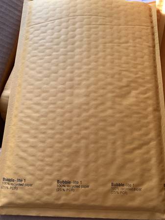 20 BUBBLE LITE #1 PADDED MAILING ENVELOPES-BRAND NEW 7" x 11" SIZE 1