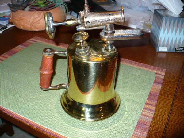 ANTIQUE PLUMBER'S BLOW TORCH 1
