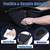 Tesla Model Y Rear Trunk Side Storage Bins w/ Lids 2022 2023 2024 5-Seater 7 thumbnail