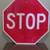 STOP reflective 30" retired street road sign Private Dr safety, yd art 2 thumbnail