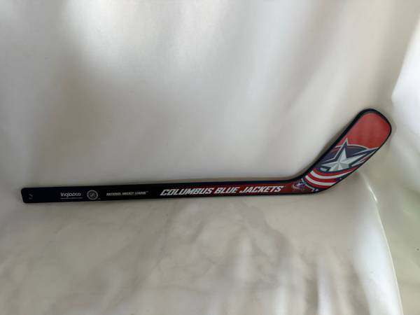 Columbus Blue Jackets Mini Wooden Hockey Stick - 25" - Like New. 1