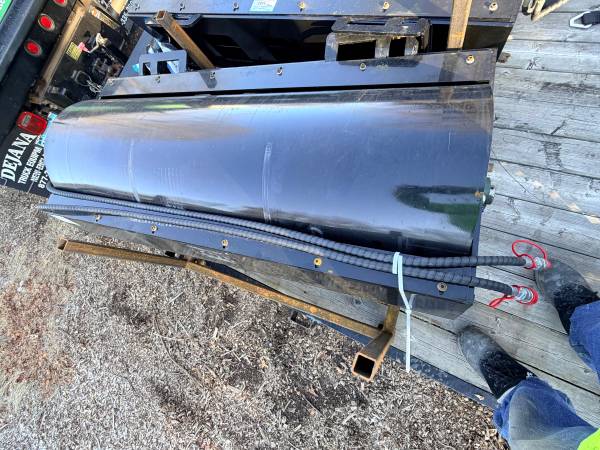 Brand New 72 inch Vibrating Compact Roller skid steer Attachment 1