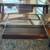 Glass desk/computer desk with rolling file cabinet 13 thumbnail