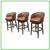 New Palecek Sullivan Swivel Bar Stools, Set Of Three 1 thumbnail