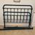 Queen size metal bed cornflower blue 7 thumbnail