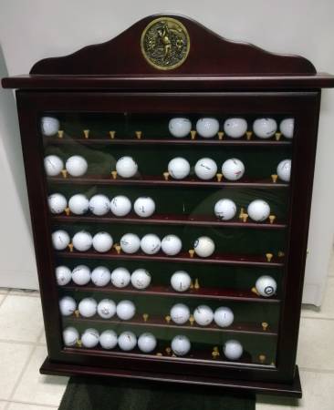 63 Golf Ball Display Case 1