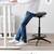 nice IKEA LIDKULLEN sit - stand support stool swivel chair dark gray 5 thumbnail