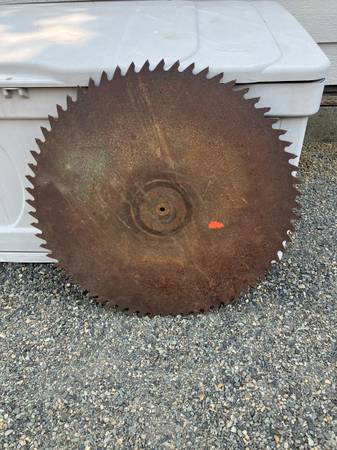 Vintage Saw Blade 25 1/2" in diameter 1
