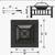 Square Iron Fire Pit - 32" x 32" - Black 6 thumbnail