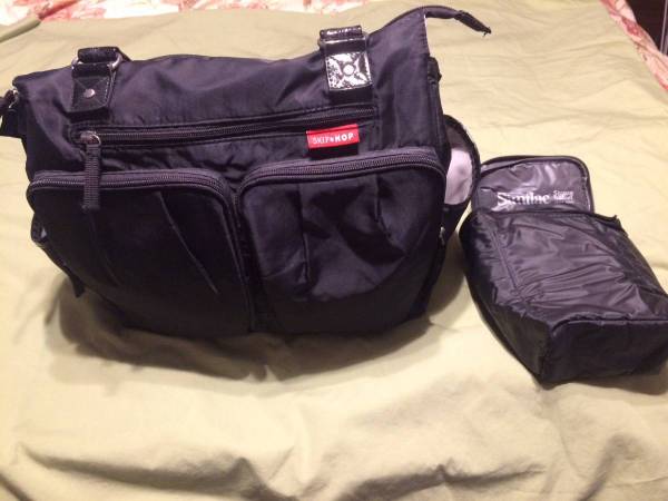 “Skip hop” diaper bag, black 1