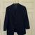 Perry Ellis Portfolio size 16 boys 2 piece suit navy pin stripes 1 thumbnail