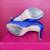 DREAM PAIRS WOMEN'S HEELS 7.5 DIVINE-01 ROYAL BLUE DRESS SHOES SATIN 5 thumbnail