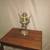 c.1890 Antique Victorian Brass Oil / Kerosene Lamp, elephant legs 8 thumbnail