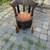 Moroccan style vintage carved chair A266 1 thumbnail