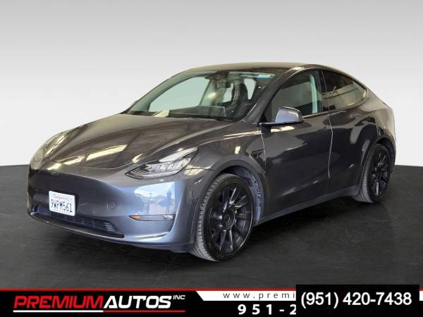 2022 Tesla Model Y Long Range SUV AWD All Wheel Drive Electric 1