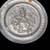 Vintage Coat of Arms pewter plate French 1 thumbnail