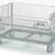 Wire Mesh Container, 32"L x 20"W x 21"H, 1000 lb. Capacity, Gray 2 thumbnail
