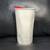 2013 Starbucks Coffee Mug Geometric Faceted White Ceramic Tumbler with Red Lid 8 thumbnail