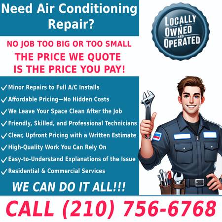 ✅✅AIR CONDITIONING REPAIR -- BEAT THE SWEAT - AFFORDABLE AC A/c REPAIR 1