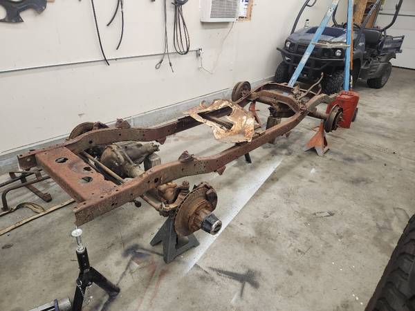 Jeep CJ5 frame 1