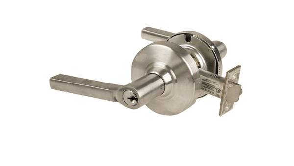 NEW Schlage ALX80P LAT (Latitude) Storeroom Lever Lock in Satin Nickel 1