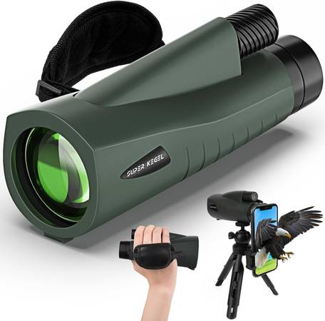 12x56 Monocular Telescope For Adults High Powered