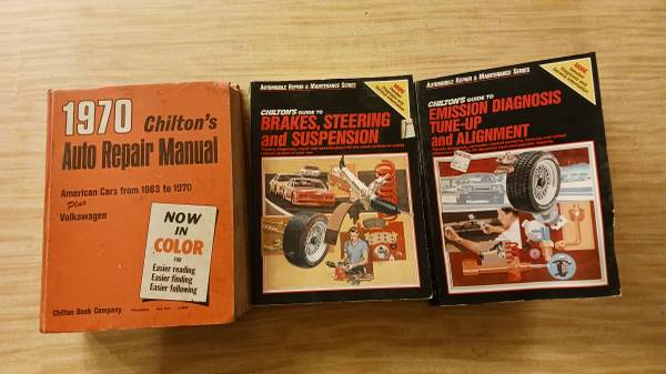 Chilton auto Repair manuals x 3 1