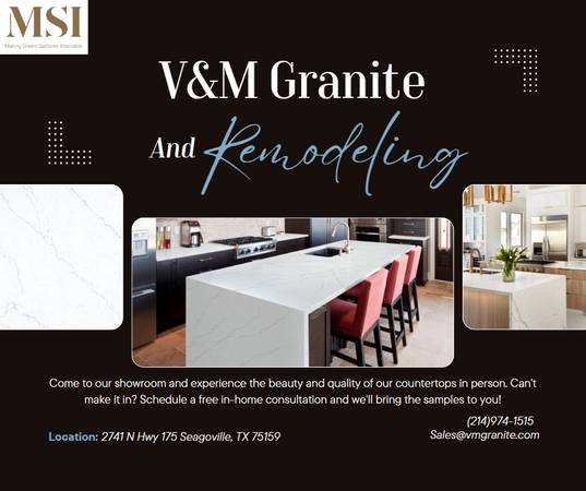 Granite,Marble,Quartz,Quartzite Countertops!! 1