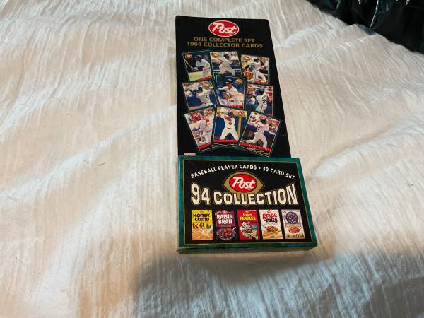 Sealed Post 94 Collection 1994 Baseball Cards Complete Set 30 Cards ML 1