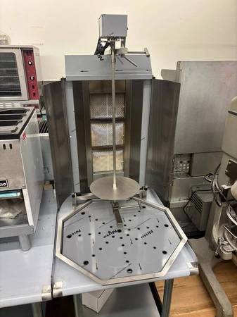 Axis AX-VB3 Natural Gas Doner Kebab Machine / Vertical Broiler – For S 1
