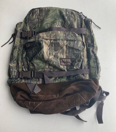 Vintage Trebark Camo Hunting Backpack 1