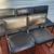 table with oval glass top and six chairs 1 thumbnail