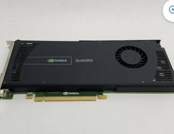 NVIDIA Quadro graphics card for professional use.  NVIDIA Quadro Graph 1