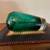 Estate: Vintage Murano Glass Emerald Green Vase 2 thumbnail