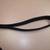 Used Black Nylon Dog Leash ~3' Long/1" Wide Strap with metal bolt snap 8 thumbnail