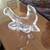 Crystal Bird Bowl / Candy Dish / Candle Votive, Vintage 1 thumbnail