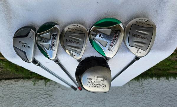 golf set Warrior Wilson et al 14 clubs 1