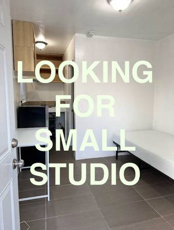 Looking small studio 1