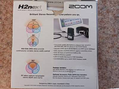 Zoom H2next Handy recorder 1