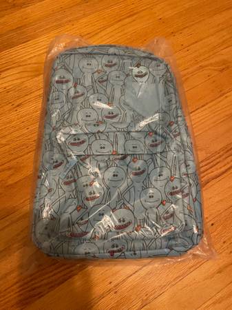New Backpack Rick and Morty Mr Meeseeks 1