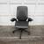 Steelcase Gesture rolling chair Black Leather 1 thumbnail