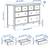 REFINISHED SOLID WOOD IKEA HEMNES Dresser and Nightstands 3 thumbnail