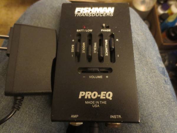 Fishman Transducers Pro-EQ Acoustic Instrument Preamp/EQ 1