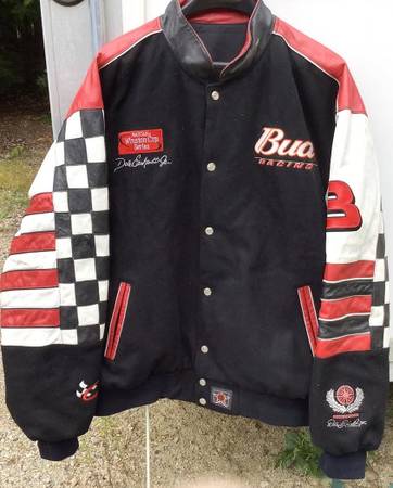VINTAGE NASCAR  ~  LEATHER JACKET 1