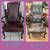 Custom steampunk whimsical leather designer chairs!! 20 thumbnail