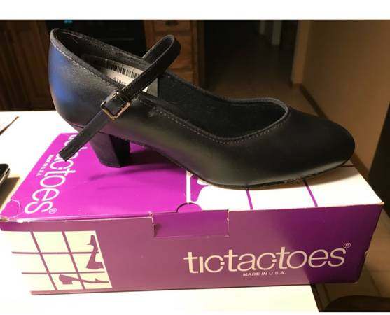 TicTacToe Ballroom Dance Shoes (new) 1