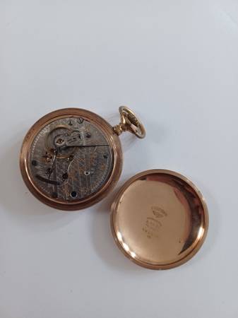 Hamilton 1905 size 18 21 Jewels gold filled case antique pocket watch. - $400 (richmond / seacliff)63471455843587123