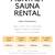 Sauna rental for your apartment 3 thumbnail