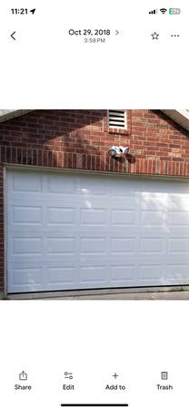 Garage Door Repair, springs $200  16x7 door  $1025. 1